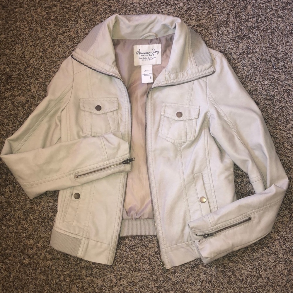 American Rag leather jacket